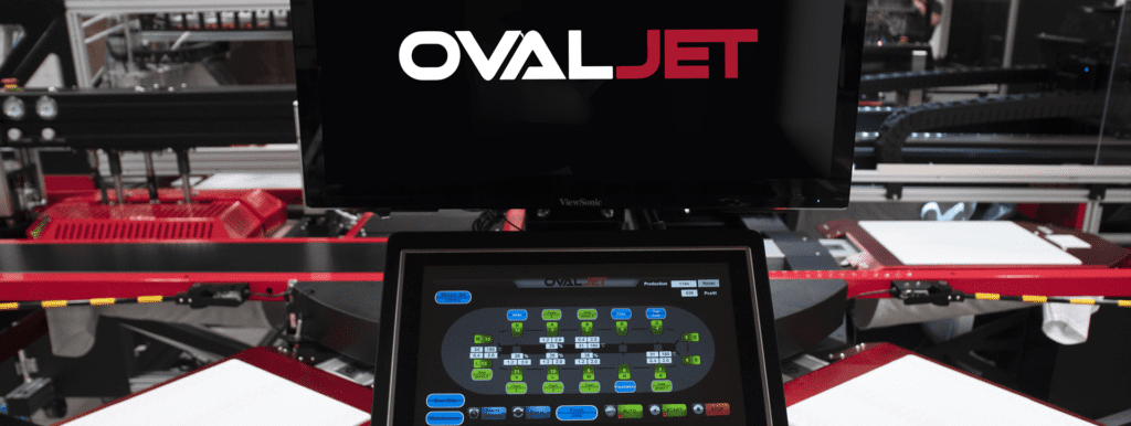 OvalJet - DTG Printer - Screen Printer